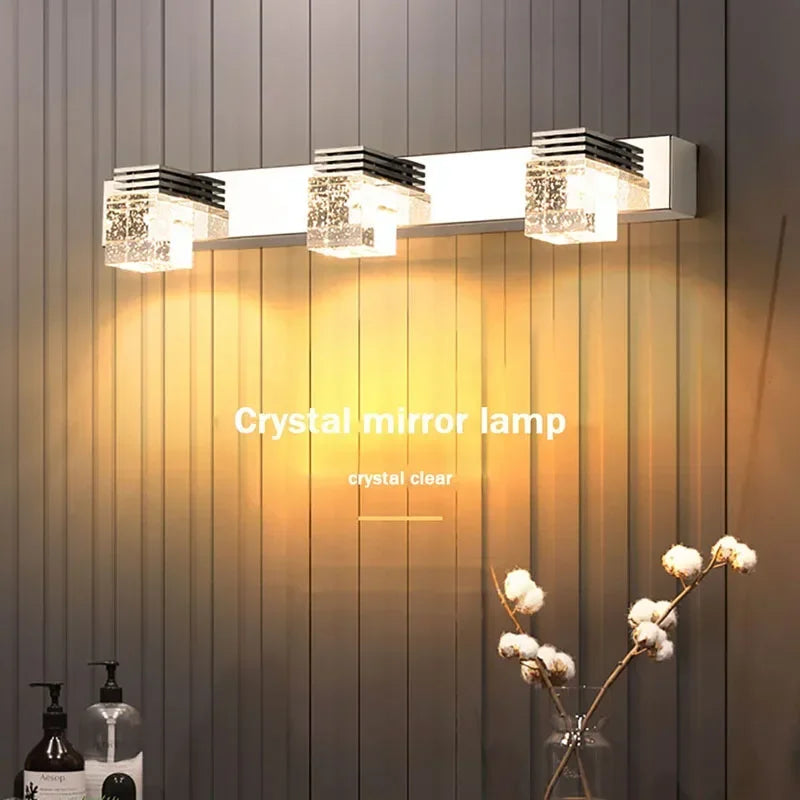 Radiant Crystal Wall Sconce