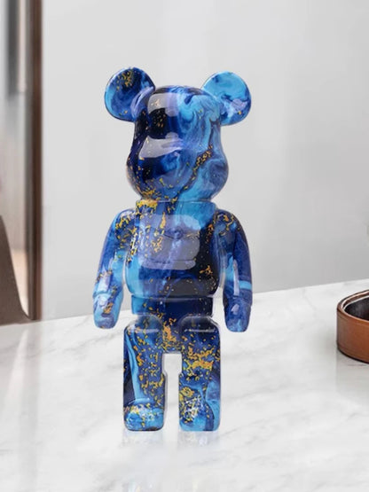 Nordic Luxe Bear Brick Sculpture