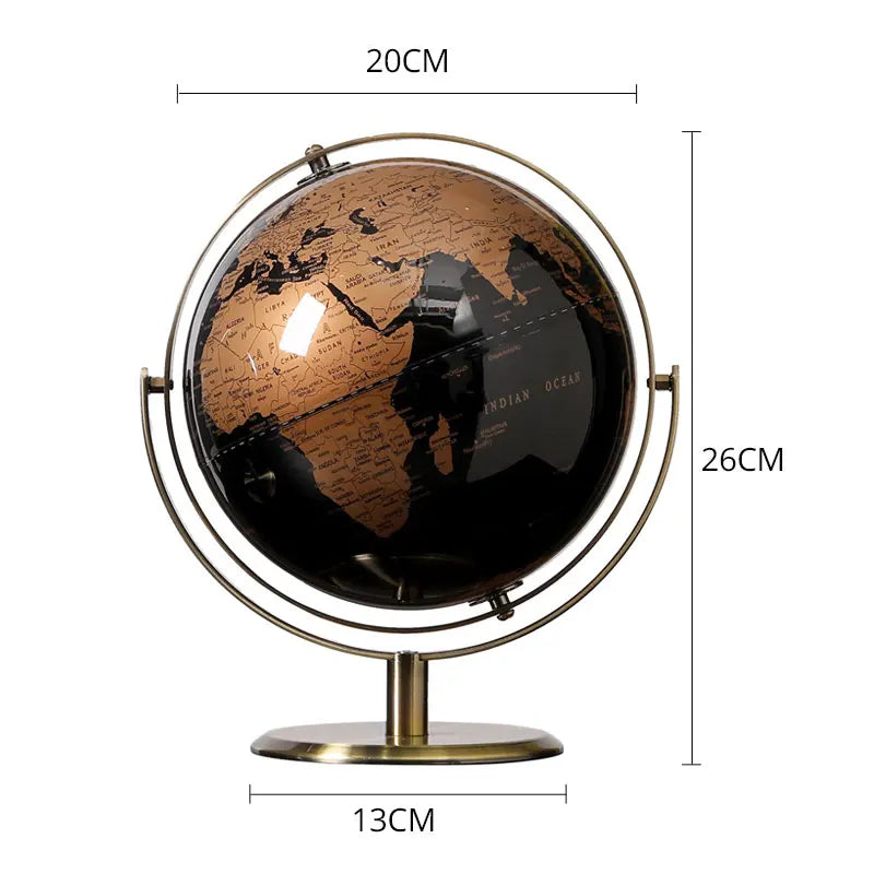 Luxora Vintage Earth Globe.