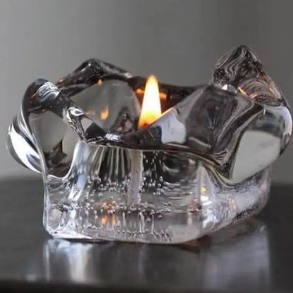 LUXE Creative Ice Cube Scented Candle: Opulent Living Room Aromatic Decoration