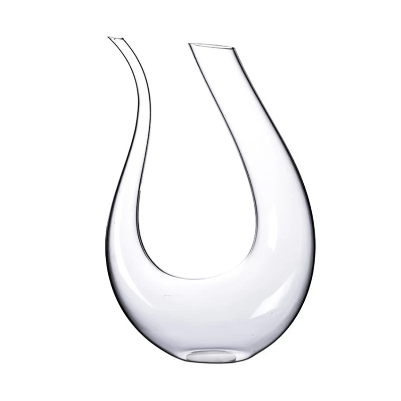 Crystal U-shaped Wine Decanter Gift Box Swan Decanter Creative Wine Separator