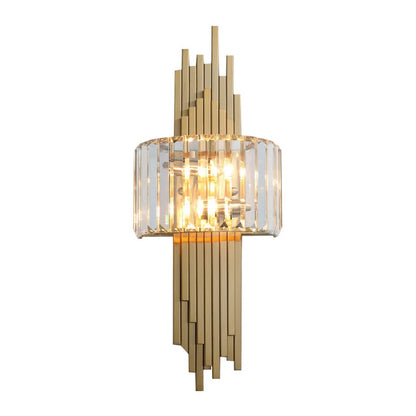 Modern Luxury Hardware Crystal Wall Lamp For Living Room Tv Bedroom Night Lighting Study Decoration  Home Indoor Fixtures