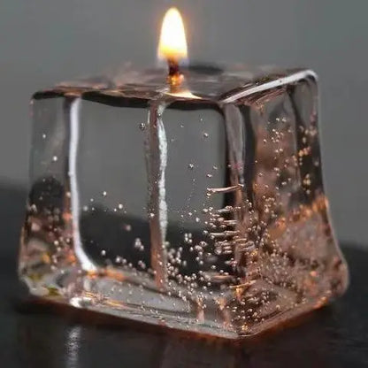 LUXE Creative Ice Cube Scented Candle: Opulent Living Room Aromatic Decoration