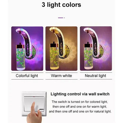 Light Luxury Wall Lamp Nordic Modern LED Wall Lamp Decorative Sconces Indoor Lighting Room Decor For Bedside Living Room Bedroom